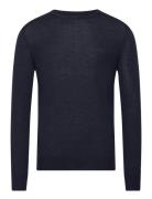 M Merino Blend C-Neck Sweater Tops Knitwear Round Necks Navy J. Lindeberg