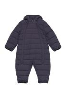 Wholesuit W. Lining Quilted Outerwear Coveralls Snow-ski Coveralls & Sets Navy Fixoni