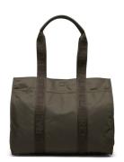 Nylon Extra-Largetk! Stevie Tote Bag Shopper Taske Khaki Green Lauren Ralph Lauren