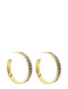 Creole Ear Thin Deia Bw Accessories Jewellery Earrings Hoops Gold Pipol's Bazaar