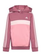 J 3S Tib Fl Hd Tops Sweatshirts & Hoodies Hoodies Pink Adidas Sportswear