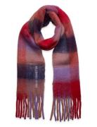 Super Soft Check Scarf Accessories Scarves Winter Scarves Red French Connection