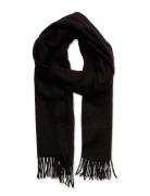 Bs Kemsley Scarf Accessories Scarves Winter Scarves Black Bruun & Stengade