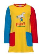 Pippi Pocket Tunic Swe Tops Sweatshirts & Hoodies Sweatshirts Multi/patterned Pippi Langstrømpe