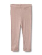 Wool Leggings Agi Bottoms Leggings Pink Wheat