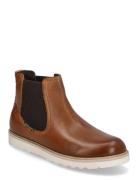 H500 Hiker Chelsea M Støvlet Chelsea Boot Brown Björn Borg