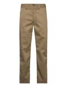 Kansas Mn Twill Trousers Bottoms Trousers Casual Khaki Green Mads Nørgaard