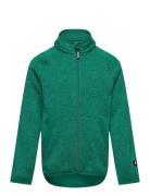 Fleece Sweater, Hopper Sport Fleece Outerwear Fleece Jackets Green Reima