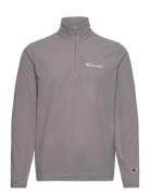 Half Zip Top Tops Sweatshirts & Hoodies Sweatshirts Grey Champion