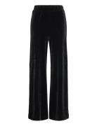 Jaquehiw Pant Bottoms Trousers Wide Leg Black InWear