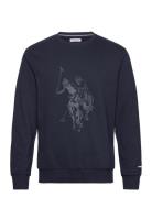 Kenni Reg Cw Uspa M Sweat Tops Sweatshirts & Hoodies Sweatshirts Navy U.S. Polo Assn.