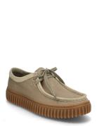 Torhill Lo Desert Boots Snøresko Beige Clarks