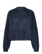 Sophia Chunky Cardigan Tops Knitwear Cardigans Navy Ella&il