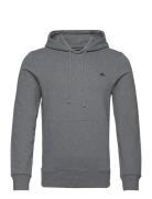 Cal Sweat Hoodie Designers Sweatshirts & Hoodies Hoodies Grey J. Lindeberg