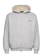 Anf Mens Sweatshirts Tops Sweatshirts & Hoodies Hoodies Grey Abercrombie & Fitch