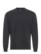 Hco. Guys Knits Tops T-Langærmet Skjorte Black Hollister