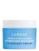 Nordic Hydra Hydration Recharge Overnight Cream Fugtighedscreme Dagcreme Nude LUMENE