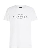 Big Hilfiger Tee Tops T-Kortærmet Skjorte White Tommy Hilfiger