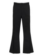 Flared Suit Trousers Bottoms Trousers Formal Black Weekday