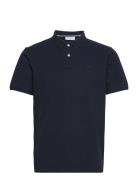 Polo Tee S/S Tops Polos Short-sleeved Navy Lindbergh