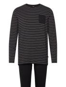 Jbs Bamboo Jersey Set Pyjamas Nattøj Black JBS