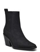 Onlbrooke-2 Pu Nubuck Boot Shoes Boots Ankle Boots Ankle Boots With Heel Black ONLY