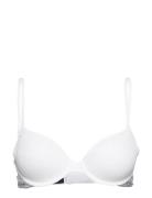 Modern T Shirt Bra Lingerie Bras & Tops T-shirt Bras White Calvin Klein