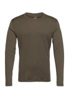 M 200 Oasis Ls Crewe Sport Base Layer Tops Green Icebreaker