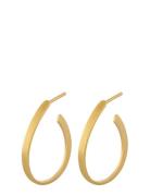 Berlin Creoles 25 Mm Designers Jewellery Earrings Hoops Gold Pernille Corydon