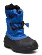 Jk Varanger Insulated Sport Winter Boots Winterboots Pull On Blue Helly Hansen