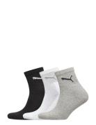 Puma Unisex Short Crew 3P Sport Socks Regular Socks Grey PUMA