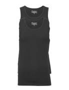 2-Pack Tank Tops T-shirts Sleeveless Black Bread & Boxers