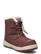 Montebello Warm Gtx Zip Sport Winter Boots Winter Boots W. Laces Brown Viking