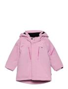 Helicopter Winter Jacket Kids Sport Snow-ski Clothing Snow-ski Jacket Pink ISBJÖRN Of Sweden