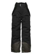 Offpist Ski Pant Teens Outerwear Snow-ski Clothing Snow-ski Pants Black ISBJÖRN Of Sweden