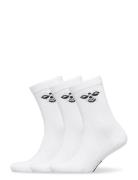 Sutton 3-Pack Sock Sport Socks & Tights Socks White Hummel