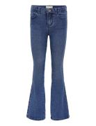 Konroyal Life Reg Flared Pim504 Noos Bottoms Jeans Bootcut Jeans Blue Kids Only