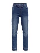 Jeans Power Stretch Loose Fit Bottoms Jeans Loose Jeans Blue Minymo