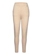 Beige Soft Knit Pants Sport Sweatpants Beige Aim´n