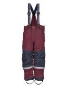 Idre Kids Pants 6 Sport Snow-ski Clothing Snow-ski Pants Burgundy Didriksons