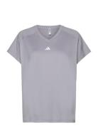 Tr-Es Min T Ps Sport Sport Clothing Sports Tops & T-shirts Sport T-Skjorte Grey Adidas Performance