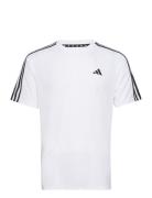 Tr-Es Base 3S T Sport Men Sports Clothes Sport Tops Sport T-Skjorte White Adidas Performance