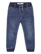 Nmmben Baggy Round Jeans 1132-To Noos Bottoms Jeans Loose Jeans Blue Name It