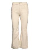 Nlftazza Twi Hw Bootcut Pant Noos Bottoms Jeans Bootcut Jeans Cream LMTD