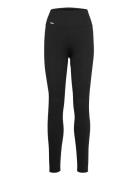 Ribbed Seamless Tights Sport Running-training Tights Seamless Tights Black Aim´n