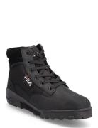 Grunge Ii Mid Sport Winter Boots Winter Boots W. Laces Black FILA