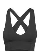 Sculpting Crossed Back Bra Sport Bras & Tops Sports Bras - All Black Aim´n