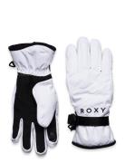 Roxy Jetty Solid Gloves Sport Women Sport Accessories Sport Gloves Sport Finger Gloves White Roxy