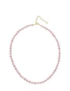 Ditte Accessories Jewellery Bracelets Pearl Bracelets Pink Nuni Copenhagen