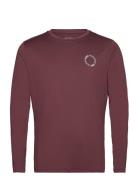 Sthlm Graphic Long Sleeve T-Shirt Sport Men Sport Clothing Sport Tops Sport Long Sleeved Tops Burgundy Björn Borg